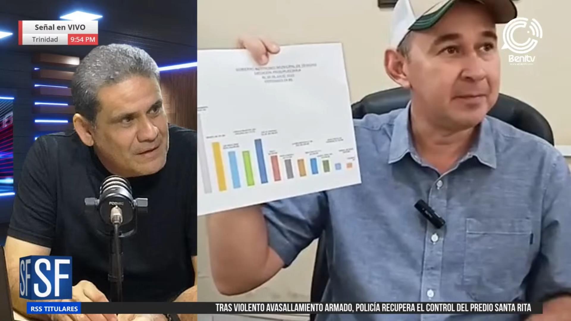 Concejal Mauricio Barba denuncia falta de transparencia en ejecución de más de Bs 94 millones por parte del municipio