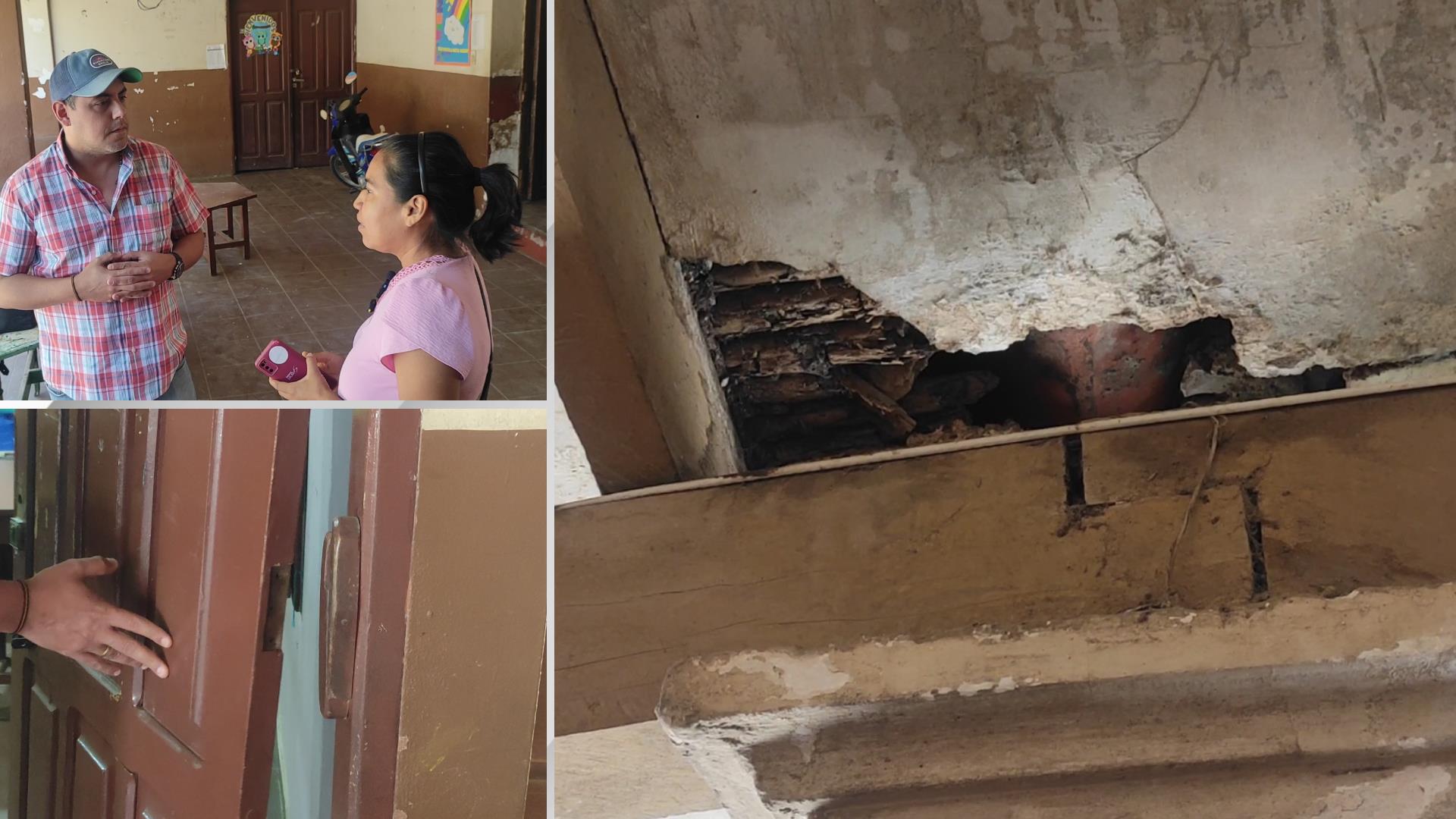 Grave denuncia sobre abandono escolar: Concejal Méndez expone deplorable estado de unidad educativa en pleno centro de Trinidad